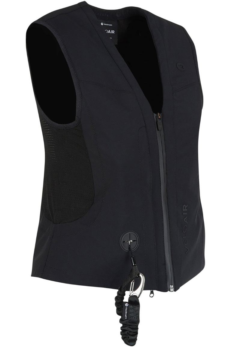 2026 Racesafe Unisex VeloAir Rider Body Protector RIBOPRO - Black